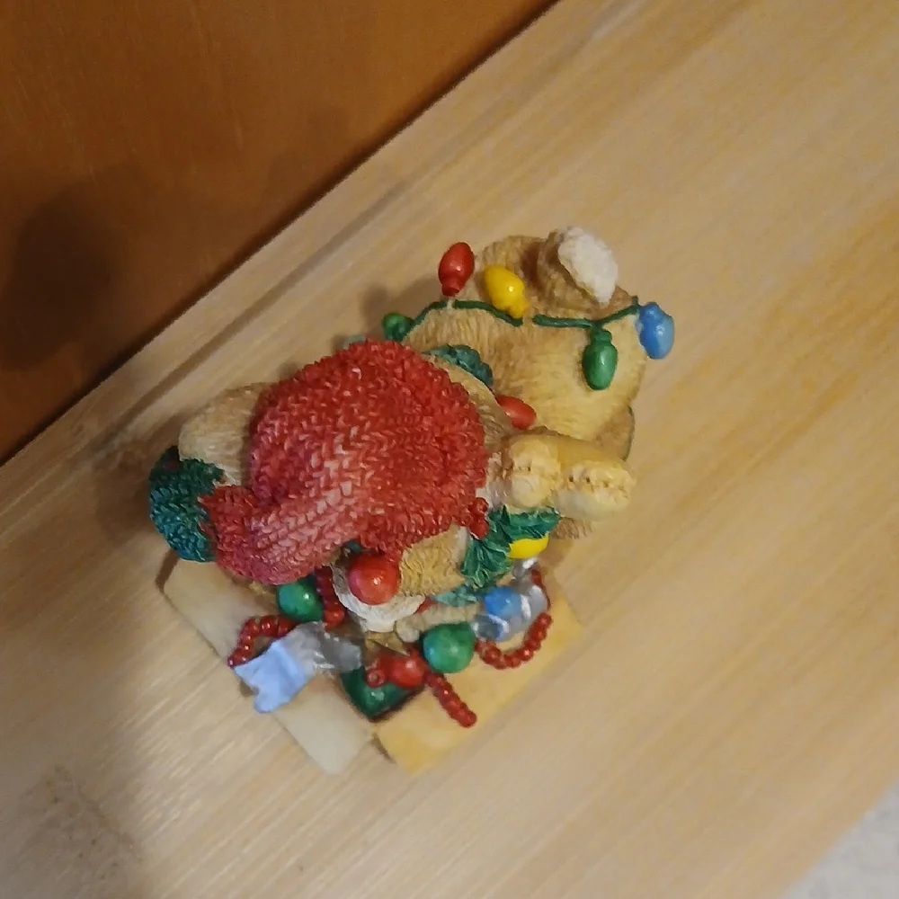 1994 Enesco Vtg Christmas Santa's Special DEERlivery 